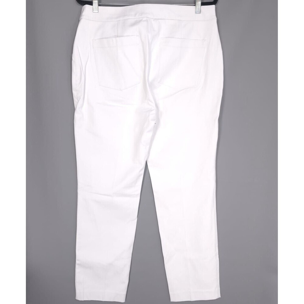 Spanx NEW Size XL Tall Silver Linings On-the-Go Slim Straight Pant 20372T White - Picture 11 of 15